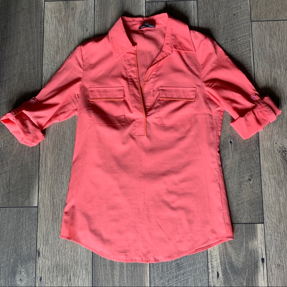 Spense | Coral Blouse